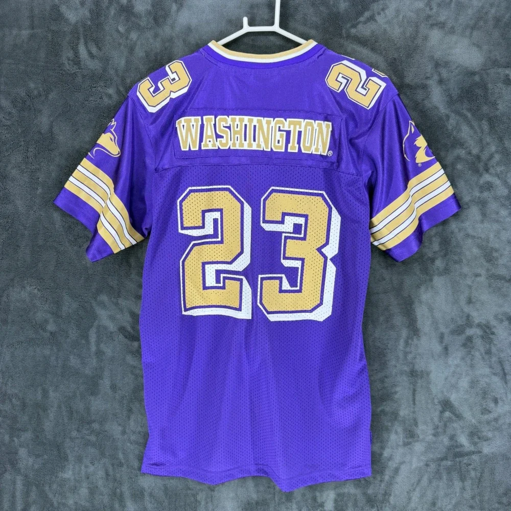 Colosseum Washington Huskies Jersey Youth XL‎ 20 Purple Gold Mesh NCAA #23